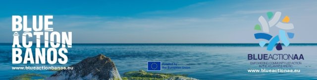 Banner med tittelen Blue Action BANOS