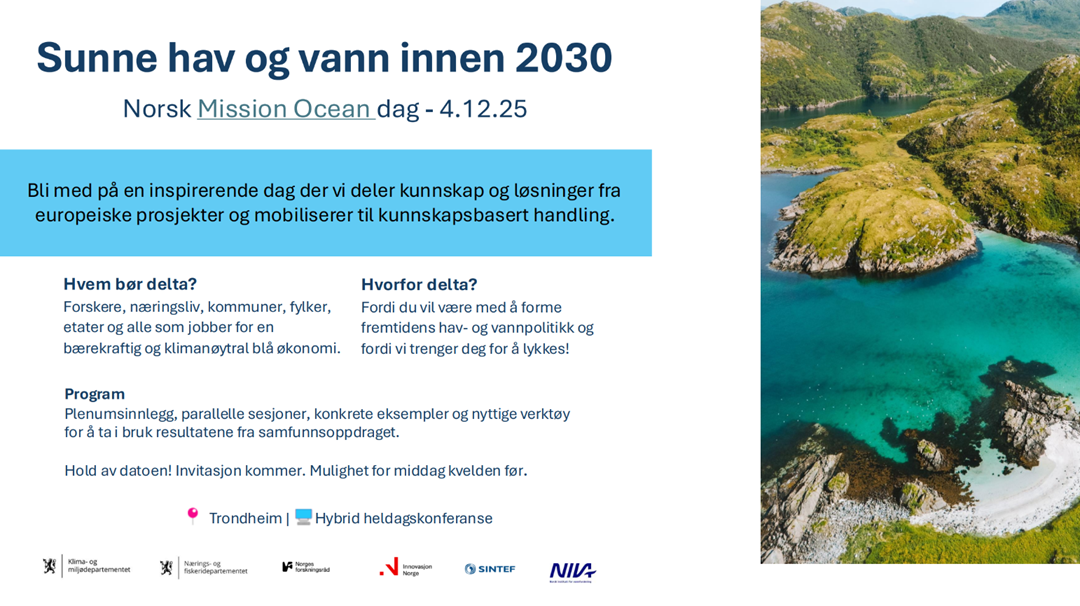 Et bilde som oppsummerer Norsk Mission ocean konferansen
