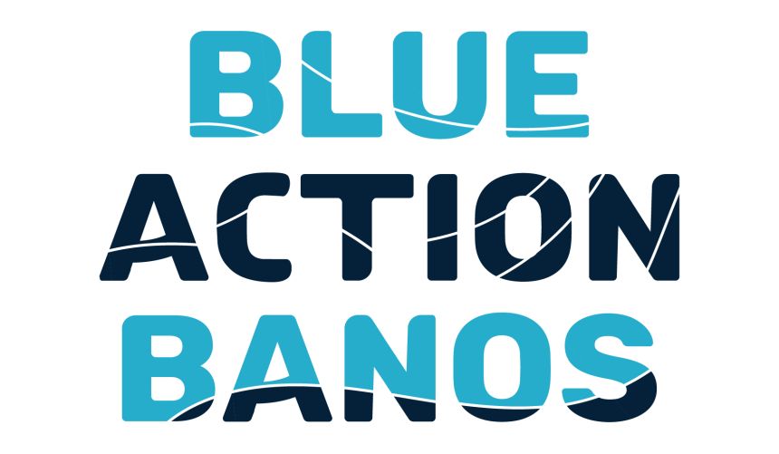 BlueActionBanos prosjekt logoen
